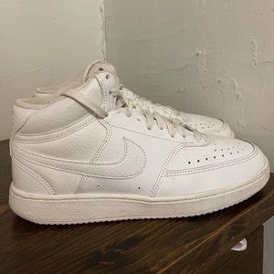 Women’s White Nike Mid Sneaker